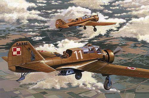 Pzl - 23 A Karas (early Version) - 1:48e - Mirage Hobby