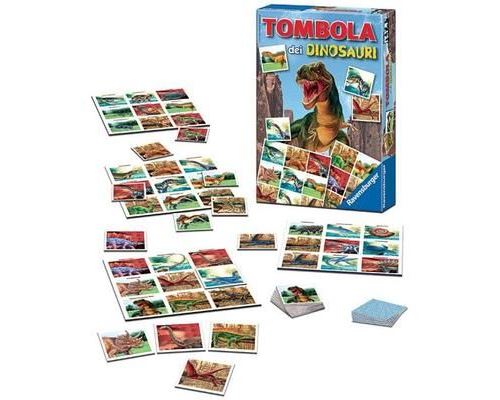 Ravensburger Tombola Des Dinosaures - Cartes & Plateau Jeux