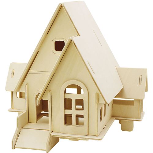 Puzzle 3D en bois, à assembler, livré non assemblé, avec instructions. réf 57874