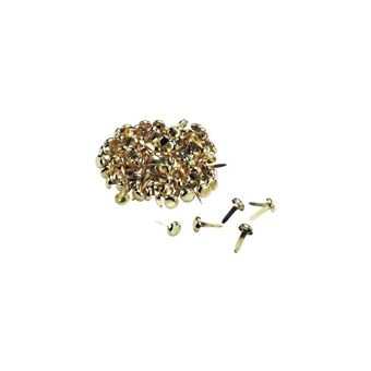500 Attaches Parisiennes En Métal 6mm X 13mm - Broches Fendues Pour Scrapbooking Et Loisirs Créatifs