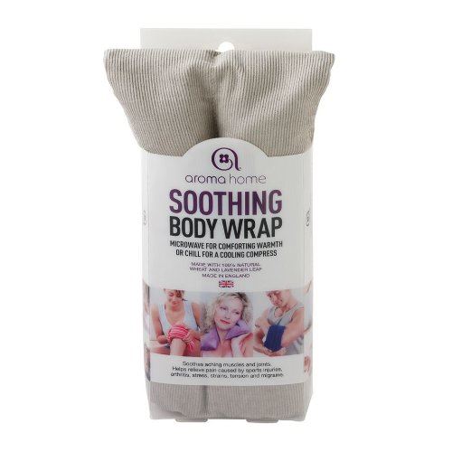Aroma Home Enveloppement corporel apaisant, chaud et froid, gris