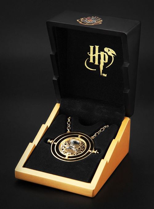 Harry Potter retourneur de temps (argent plaqué or)