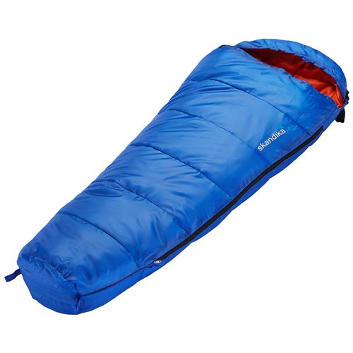 Skandika Vegas Junior - Sac de couchage sarcophage enfant - 170 x70 cm -Bleu