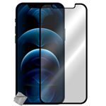 Protection écran Verre Trempé 9D Pour IPhone 12/12 Pro - Couverture Complète, Noir, Anti-choc/rayures