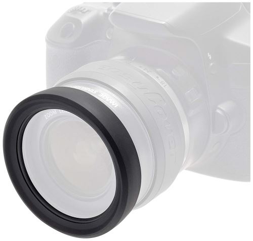 Easycover Eclr77 Protection En Silicone Pour Objectif 77 Mm Noir