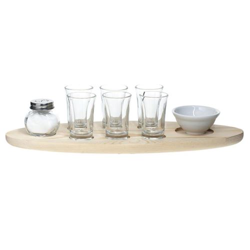 Coffret Cocktail 9 Pièces Tequila 38cm Naturel