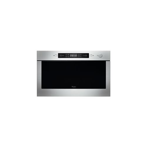 micro-ondes encastrable whirlpool 1018699 36 inox micro-ondes encastrable, inox antitrace, gril, crisp, 22 l, plateau 25c