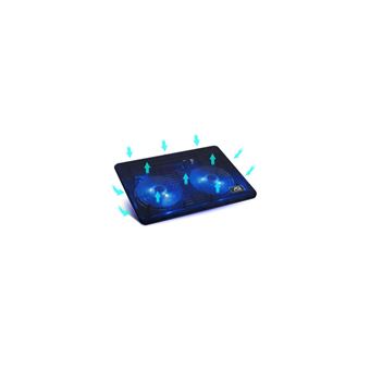 Advance Refroidisseur PC AirStream 15 - 2 ventilateurs LED - Noir