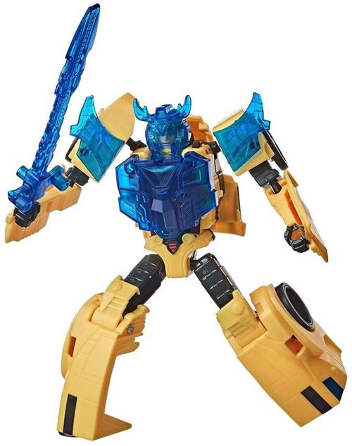 Transformers : Bumblebee Cyberverse Adventures – Battle Call Trooper Class – Starscream – Figurine Transformable