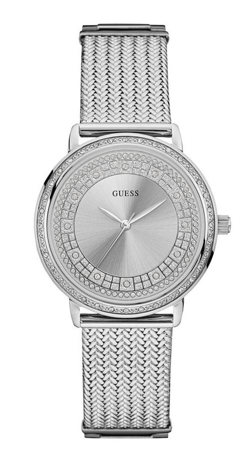Guess Montre Acier inoxydable Argenté pour Femmes-W0836L2