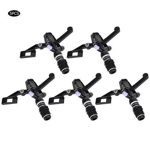 Buse de Pulvérisation Rotatif à Bascule Filetage Mâle Dn20 3/4Po pour Irrigation Agricole 5Pcs