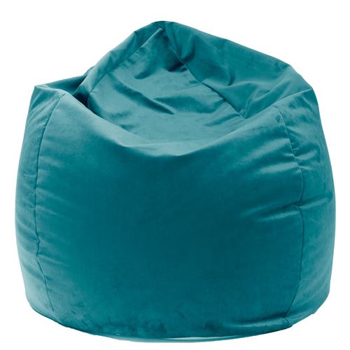Pouf poire - bleu paon Jumbo Bag 14200v-34