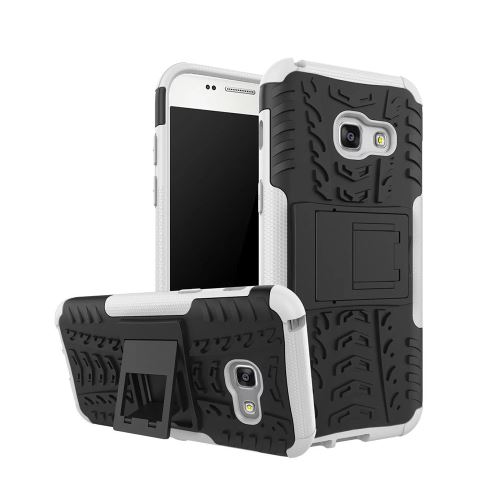 Coque Anti Choc Pour Samsung Galaxy A3 2017 Modèle Spider - Blanc