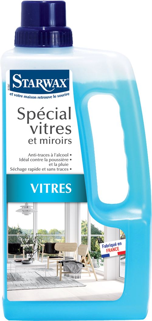 Nettoyant STARWAX spécial vitres anti-traces - 1L - 532