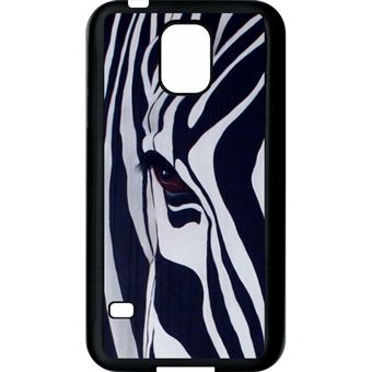 Coque Samsung Galaxy S5 Motif Zebre Noir Et Blanc