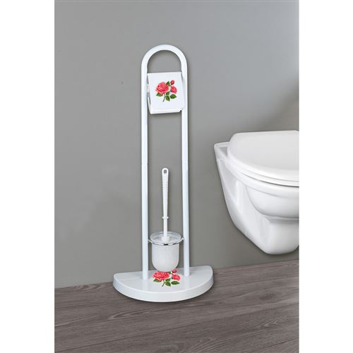 Brosse WC - Rose Romantique