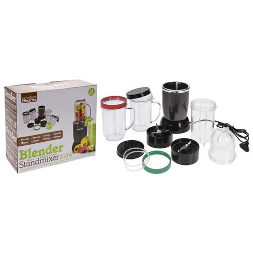 Excellent Electrics Ensemble de mixeur 11 pcs 220 W