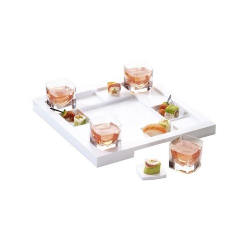 Grand Plateau Cube Set Champagne Jacquart