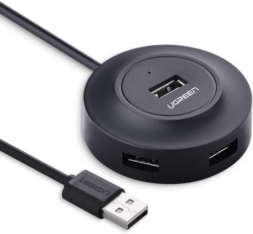 Data Hub USB 2.0 4 Ports Dock USB multiport Supporte Windows, Mac OS et Linux