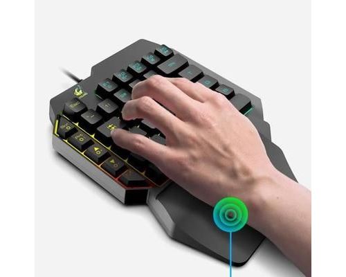 Pack Gamer pour PC ALIENWARE (Souris Gamer Metal + Mini Clavier Gamer)  QWERTY USB LED Gaming - Ensemble clavier/souris - Achat & prix