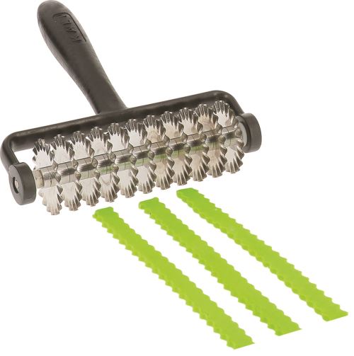 Rouleau a disques canneles 8 mm