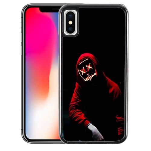 Coque pour iPhone XS american nightmare masque