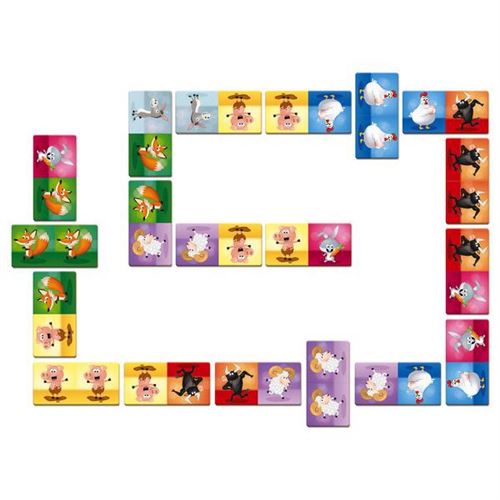 Janod Jeu De Dominos Dominos Rigolooo