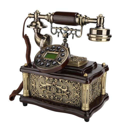 Vintage Téléphonique/Téléphone Rétro / 8505 Téléphone Fixe Afficheur Style Européen Avec Poignée Élégante