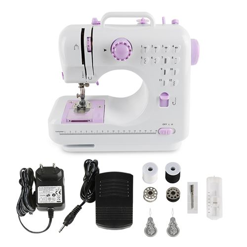 Machine à coudre Jeobest Multifonction Fil avec 12 types de points
