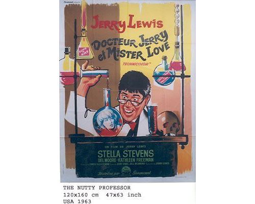 Docteur Jerry et Mister Love AFFICHE CINEMA ORIGINALE
