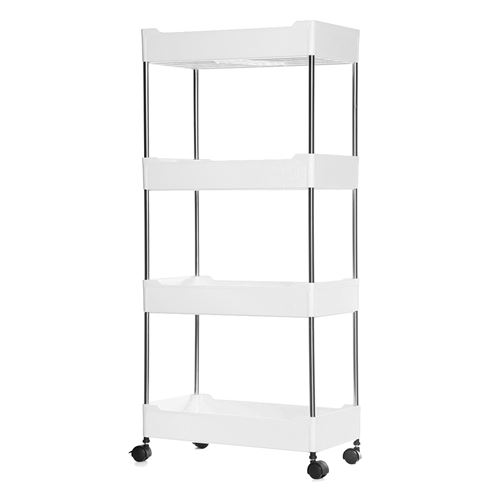 Étagère Insma de salle de bains de cuisine de stockage de chariot de 4 niveaux 40.5*22.5*90.5cm