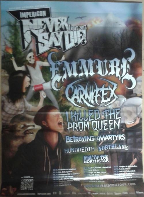 Emmure / Carnifex - 60x84 cm - AFFICHE / POSTER