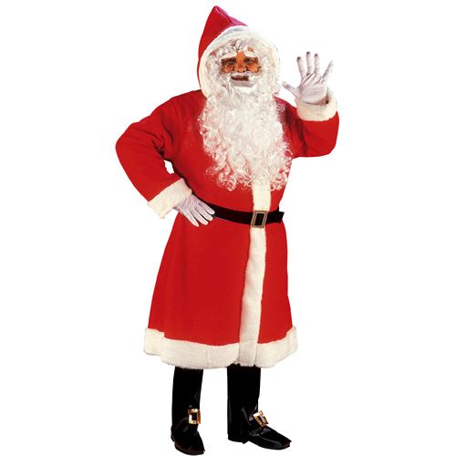 Widmann 0 Déguisement Père Noël Luxe - M