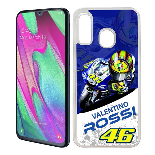 Coque pour Samsung Galaxy A40 -  Motogp Rossi Cartoon Galaxy