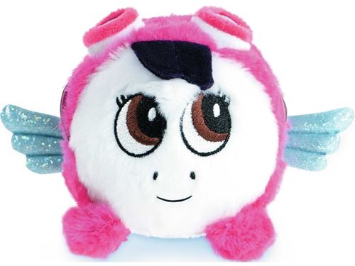 Studio 100 peluche K3 Squeezy Pegasus20 cm rose/blanc