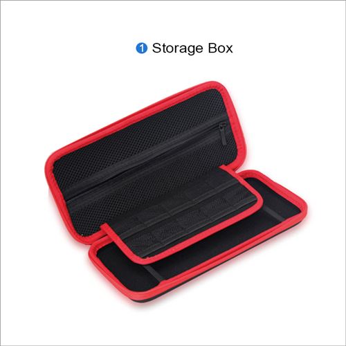 VSHOP® Nintendo Switch Accessoires, Nintendo Switch Housse + Protection Transparente + extension pour cartouche + embouts en silicone