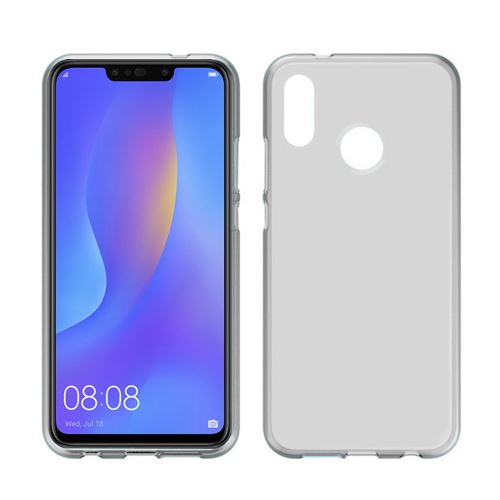 Coque Souple en Gel Silicone pour Huawei P Smart Plus Mate Fine et Légère - Transparent