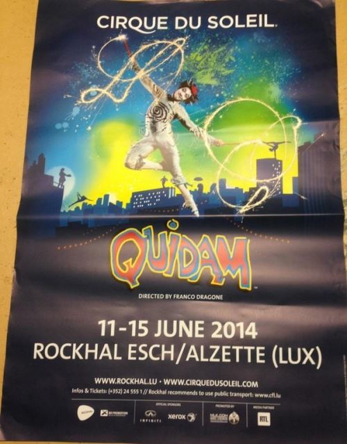 Cirque Du Soleil - 80x120 cm - AFFICHE / POSTER