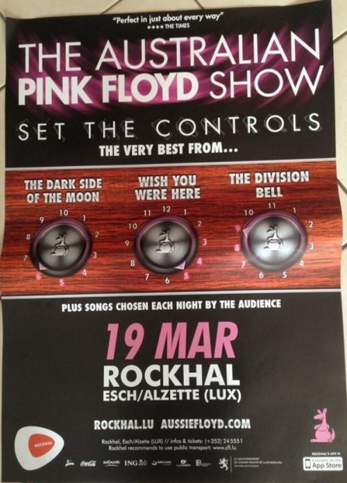 The Australian PINK FLOYD - 60x80 cm - AFFICHE / POSTER