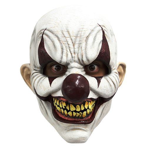 masque intégral clown sadique latex