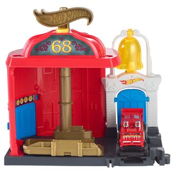 Playset Hot Wheels Caserne de pompiers