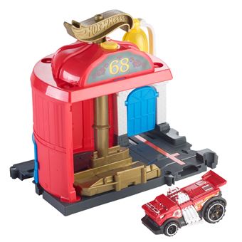 Playset Hot Wheels Caserne de pompiers