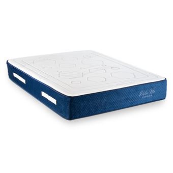 Matelas Mémoire de forme Ressorts ensachés - Dolce Vita - Ferme - 160x200 cm - 28cm d'épaisseur - 1