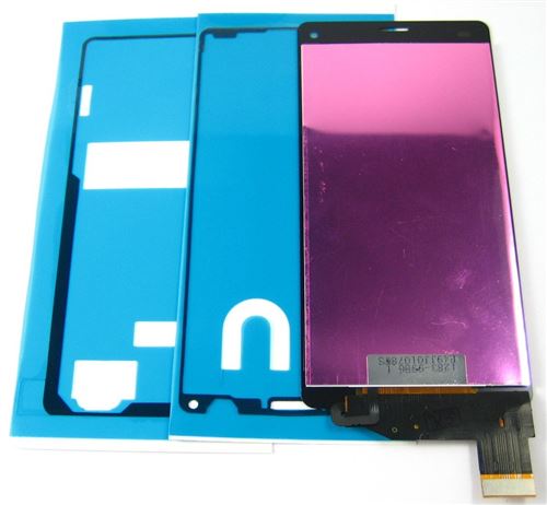 For Sony Xperia Z3 Mini Compact D5803 D5833 Touch VITRE TACTILE Digitizer + LCD + Glue~Black Noir