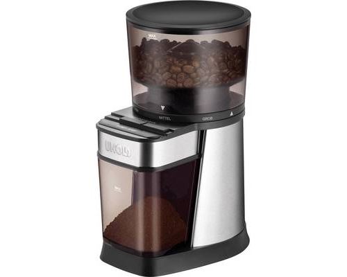 Moulin à café unold 28915 argent, noir 250 g