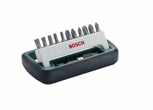 Abrasif pour Ponceuse Bosch Accessoires - Set 11 Embouts (Ph/Pz/T/Pl.) + Port. Emb -