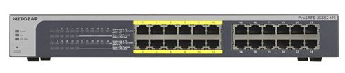 NETGEAR ProSafe Plus JGS524PE - switch - 24 poorten - onbeheerd - rack-uitvoering