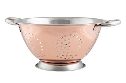 COSY & TRENDY 203624KPR Passoire 24Cm Cuivre-Inox -