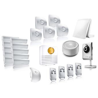Somfy Pack Alarme Connectee Tahoma Video Kit 5 Equipements