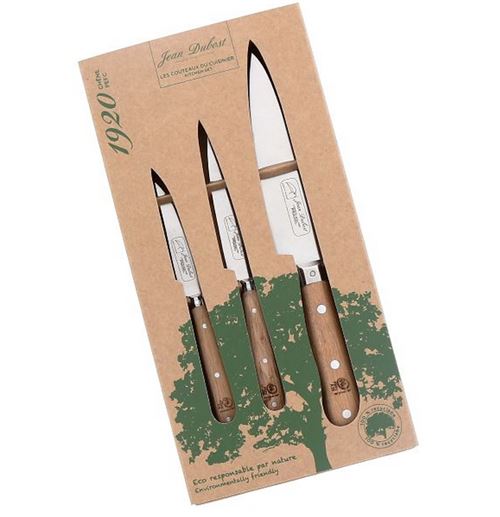 Set de 3 couteaux de cuisine - C0006990PEF190 - JEAN DUBOST